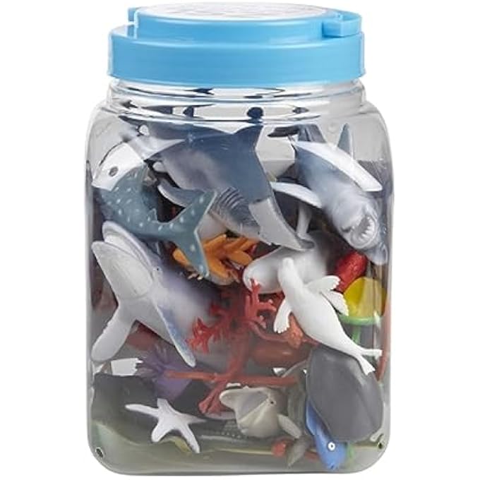 40 PIECE OCEAN ANIMALS GAME CUBE SET